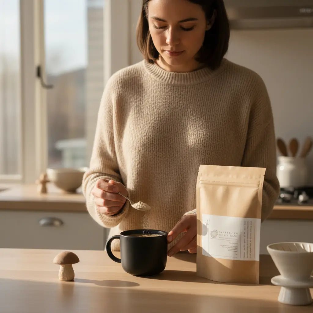 Lion's Mane Powder — Clarity & Focus - Mushroom Supplements - valley-botanicals.com