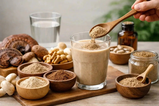 How to Add Mushroom Powders Daily - Valley Botanicals