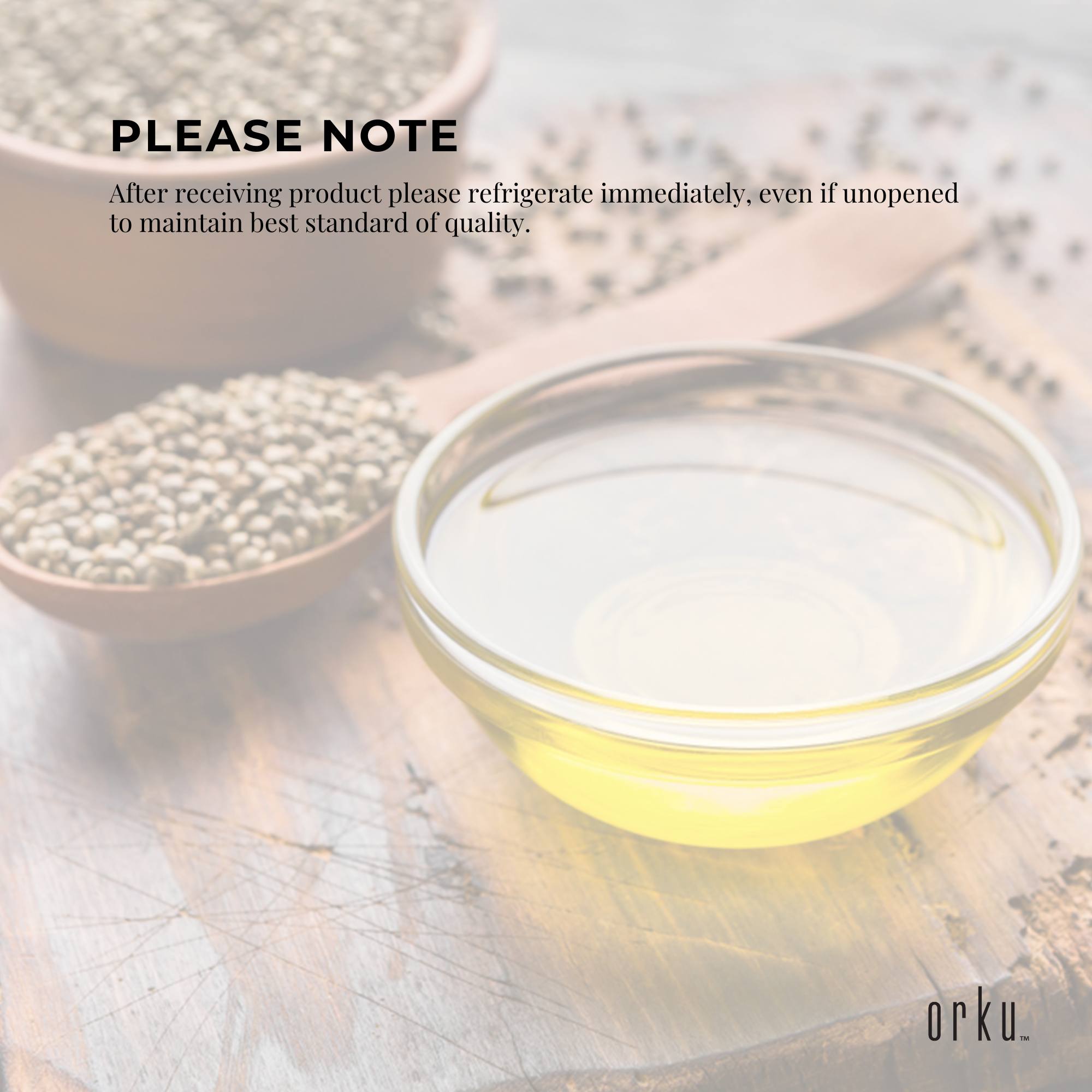 Organic Hemp Seed Oil 500ml — Cold Pressed