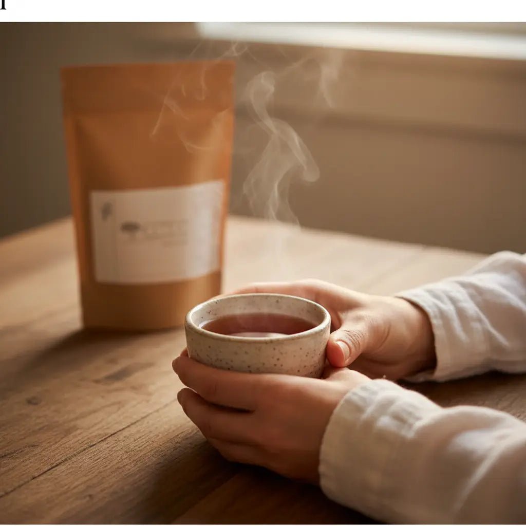 Gracious Shadow Tea — Reishi Mushroom Herbal Tea - Herbal Tea - Valley Botanicals