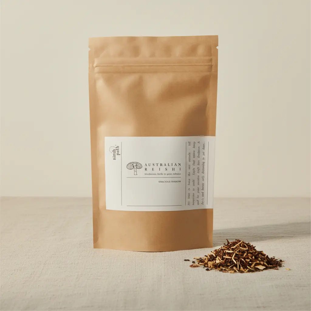 Gracious Shadow Tea — Reishi Mushroom Herbal Tea - Herbal Tea - Valley Botanicals