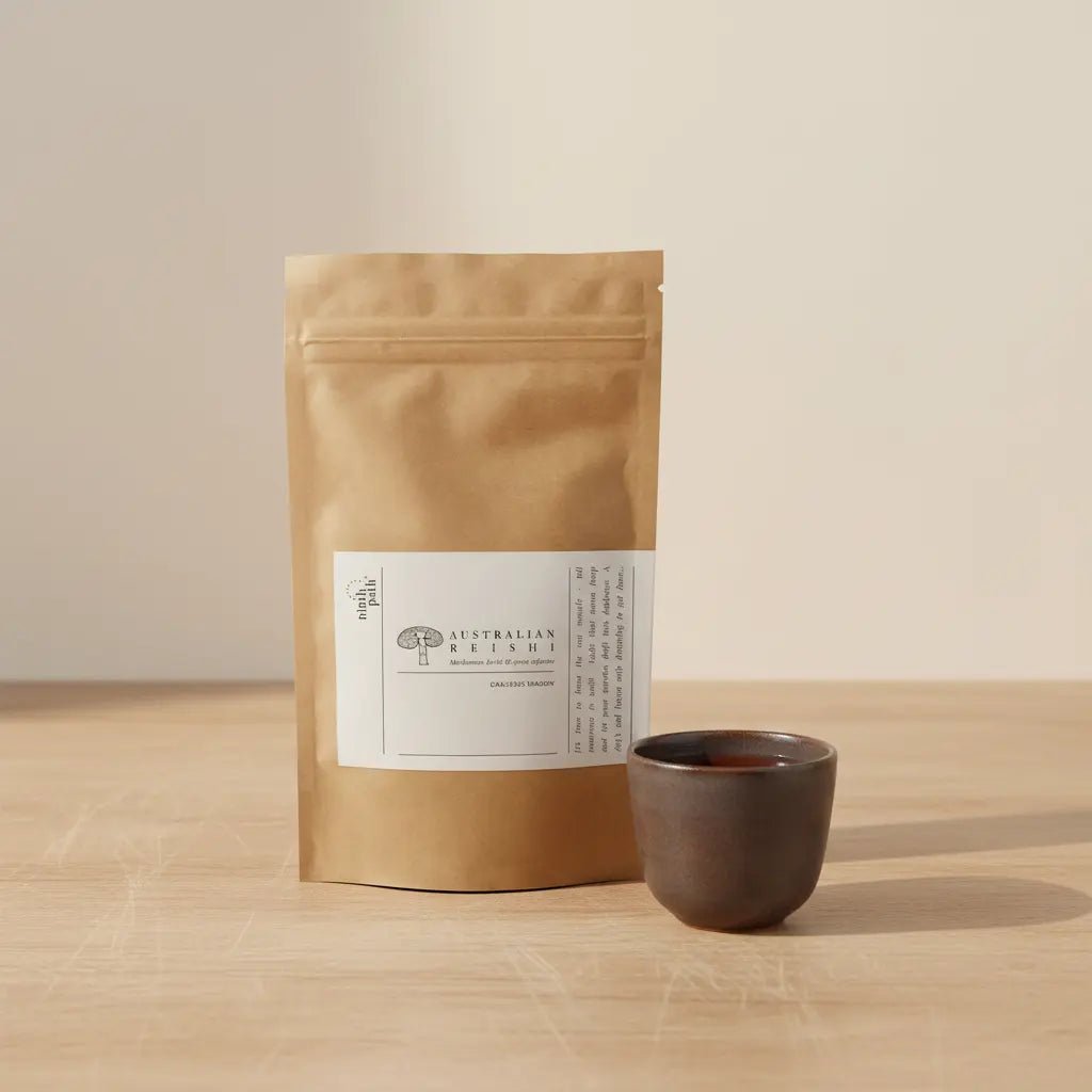 Gracious Shadow Tea — Reishi Mushroom Herbal Tea - Herbal Tea - Valley Botanicals