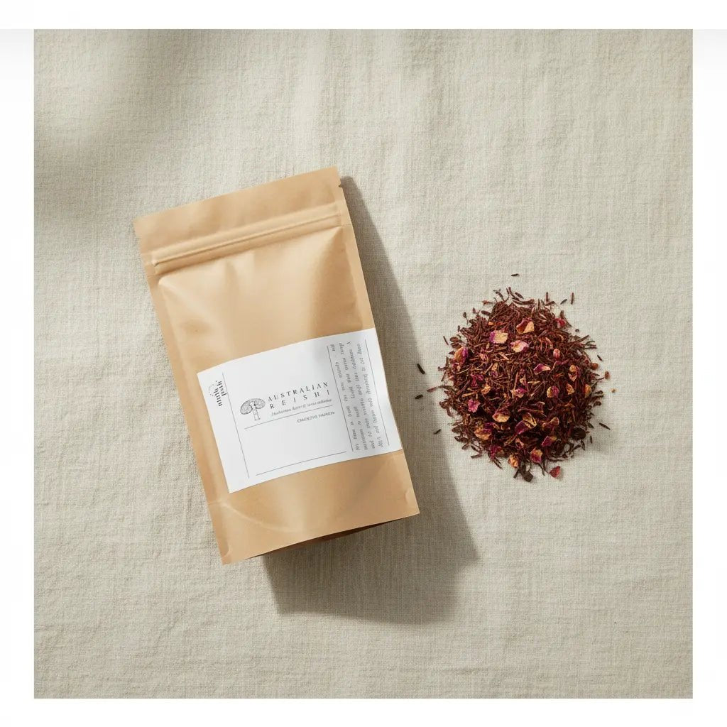 Gracious Shadow Tea — Reishi Mushroom Herbal Tea - Herbal Tea - Valley Botanicals