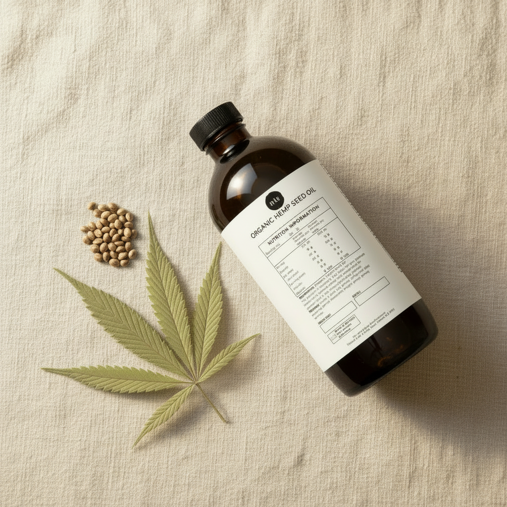 Hemp 250ml Flat Lay v2