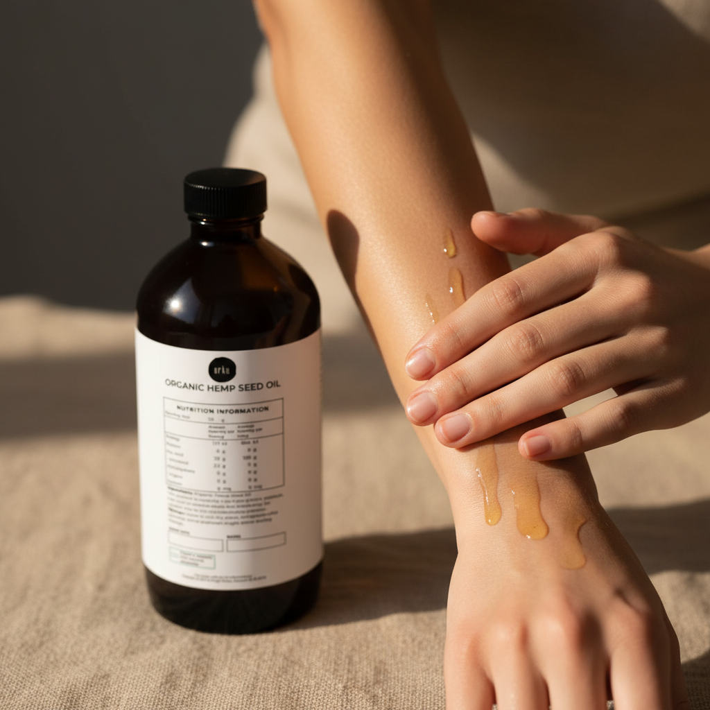 Hemp Seed Oil Model