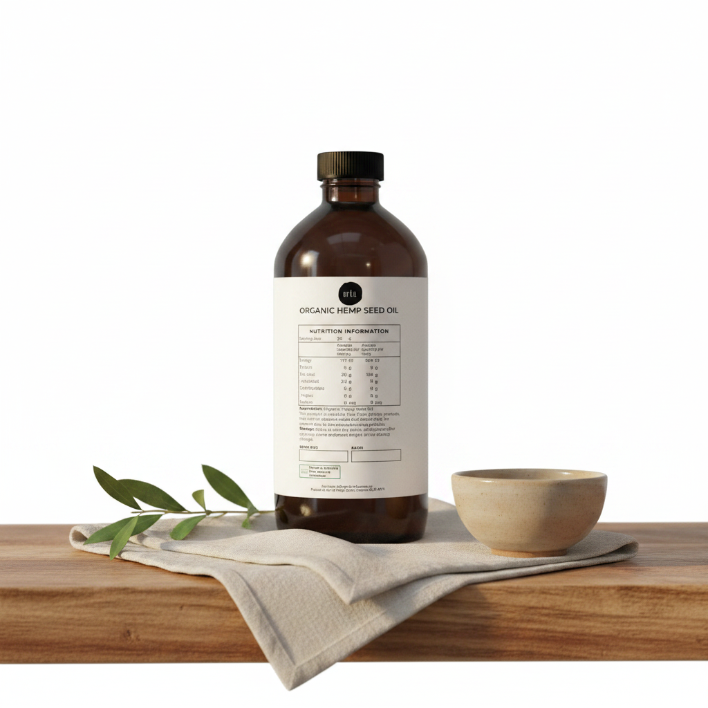 Hemp Seed Oil Shelf