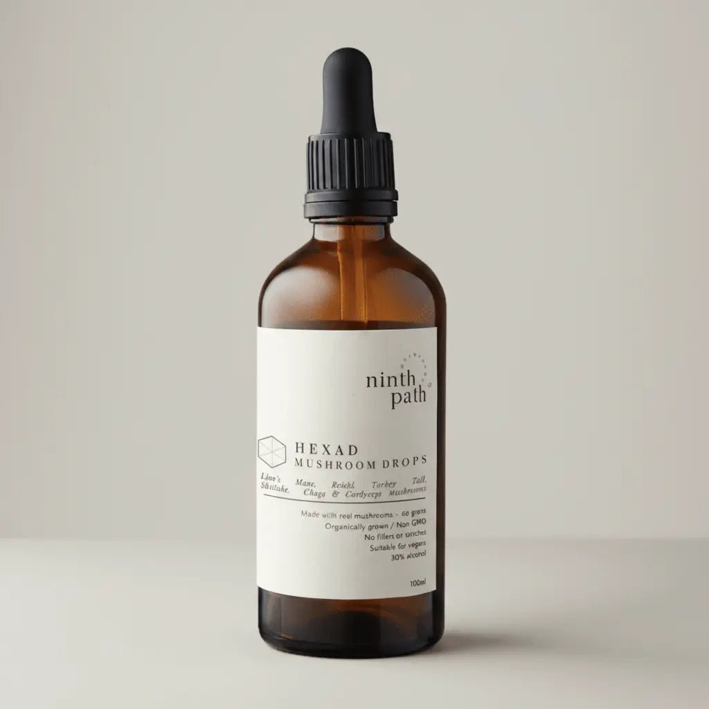 Hexad Drops — Full Spectrum Wellness - Mushroom Tincture - valley-botanicals.com