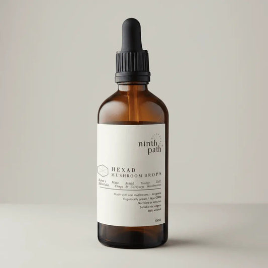 Hexad Drops — Full Spectrum Wellness - Mushroom Tincture - valley-botanicals.com