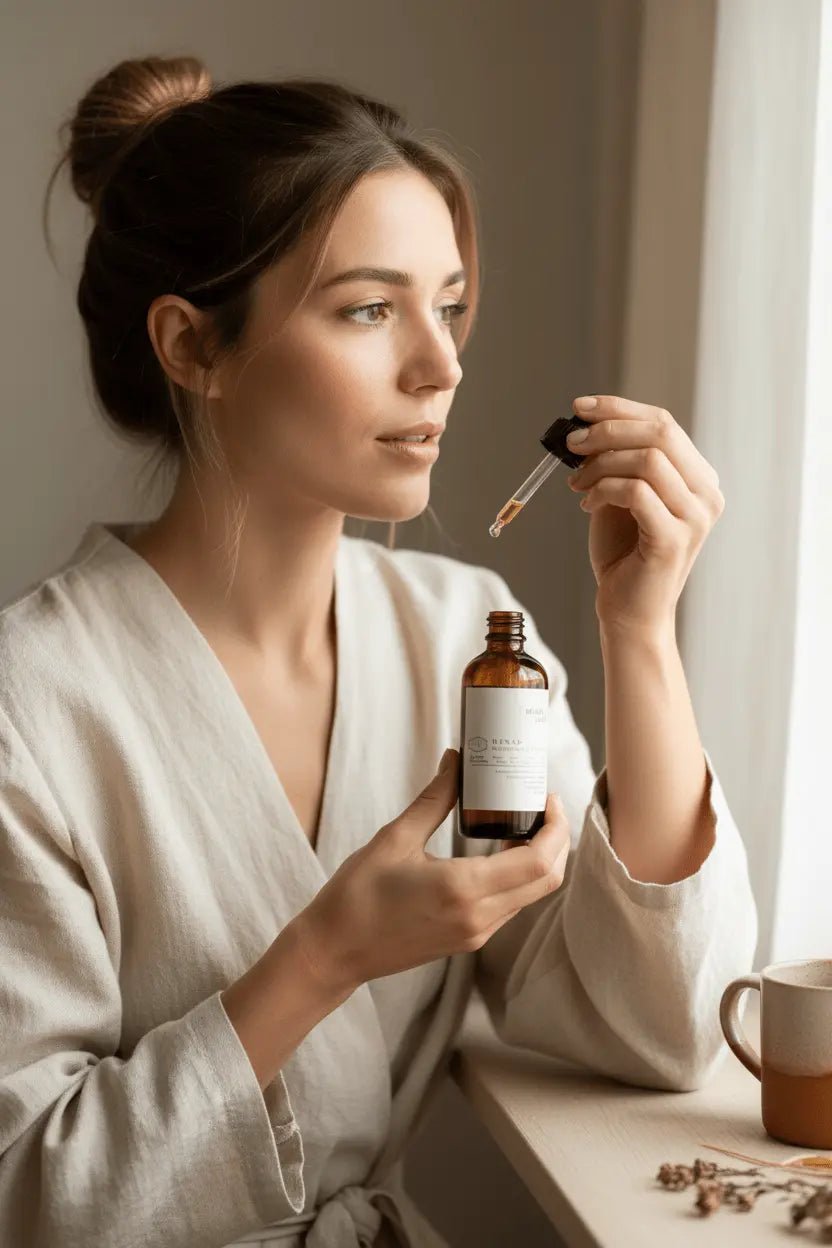Hexad Drops — Full Spectrum Wellness - Mushroom Tincture - valley-botanicals.com