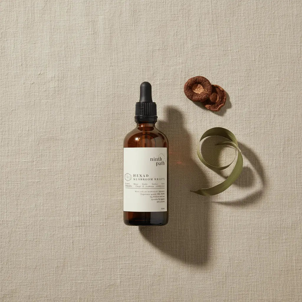 Hexad Drops — Full Spectrum Wellness - Mushroom Tincture - valley-botanicals.com