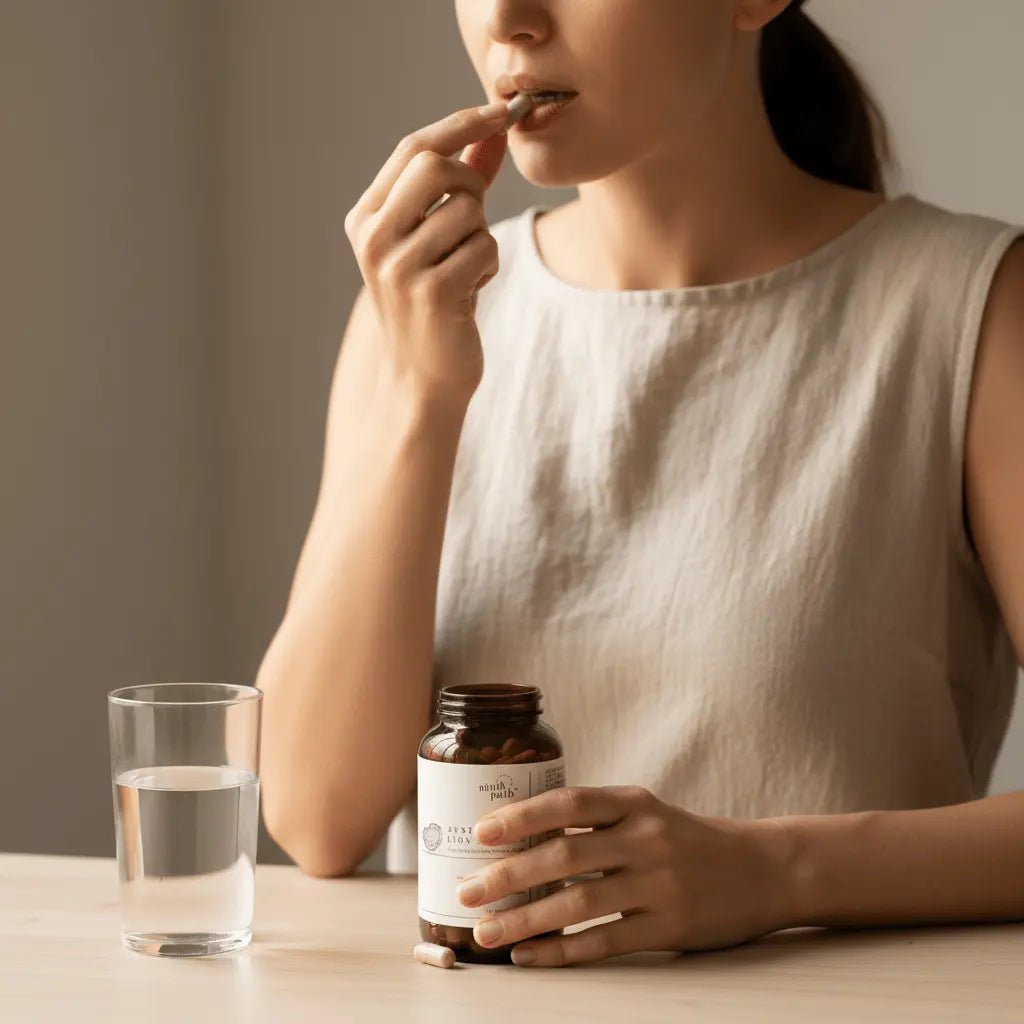 Lion's Mane Capsules — Clarity & Focus - Mushroom Supplements - valley-botanicals.com