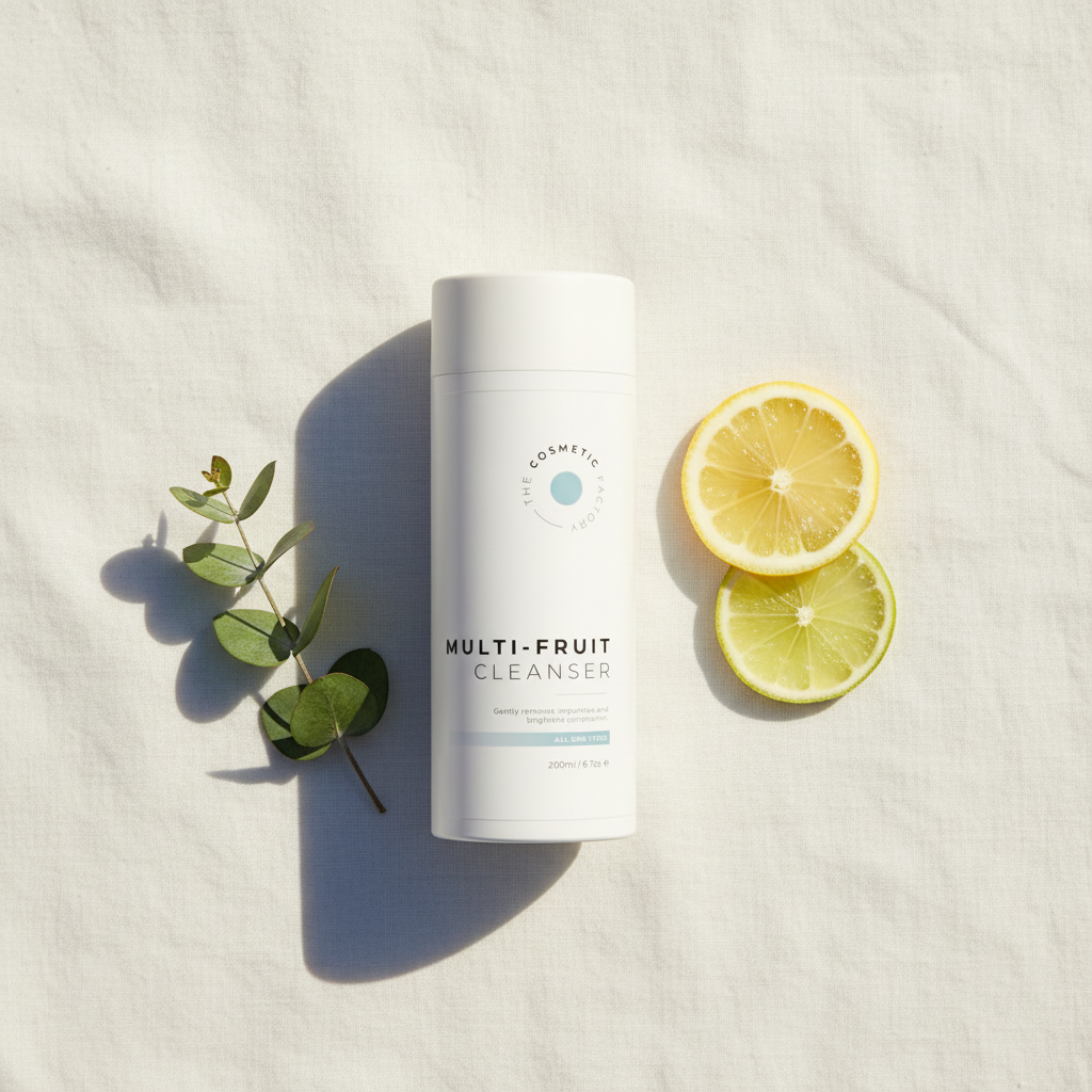 Multi-Fruit Cleanser - Overhead