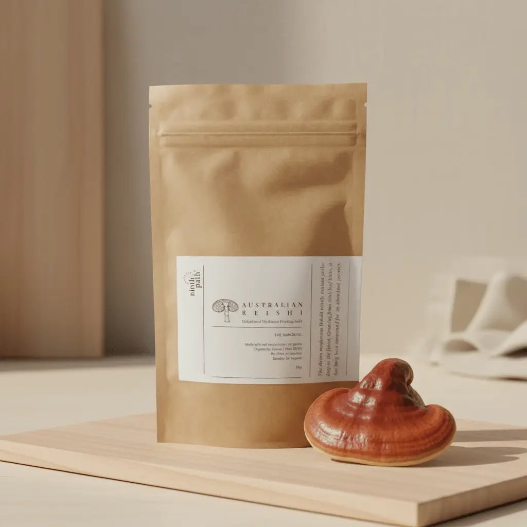 Reishi Powder — Calm & Resilience - Mushroom Supplements - valley-botanicals.com