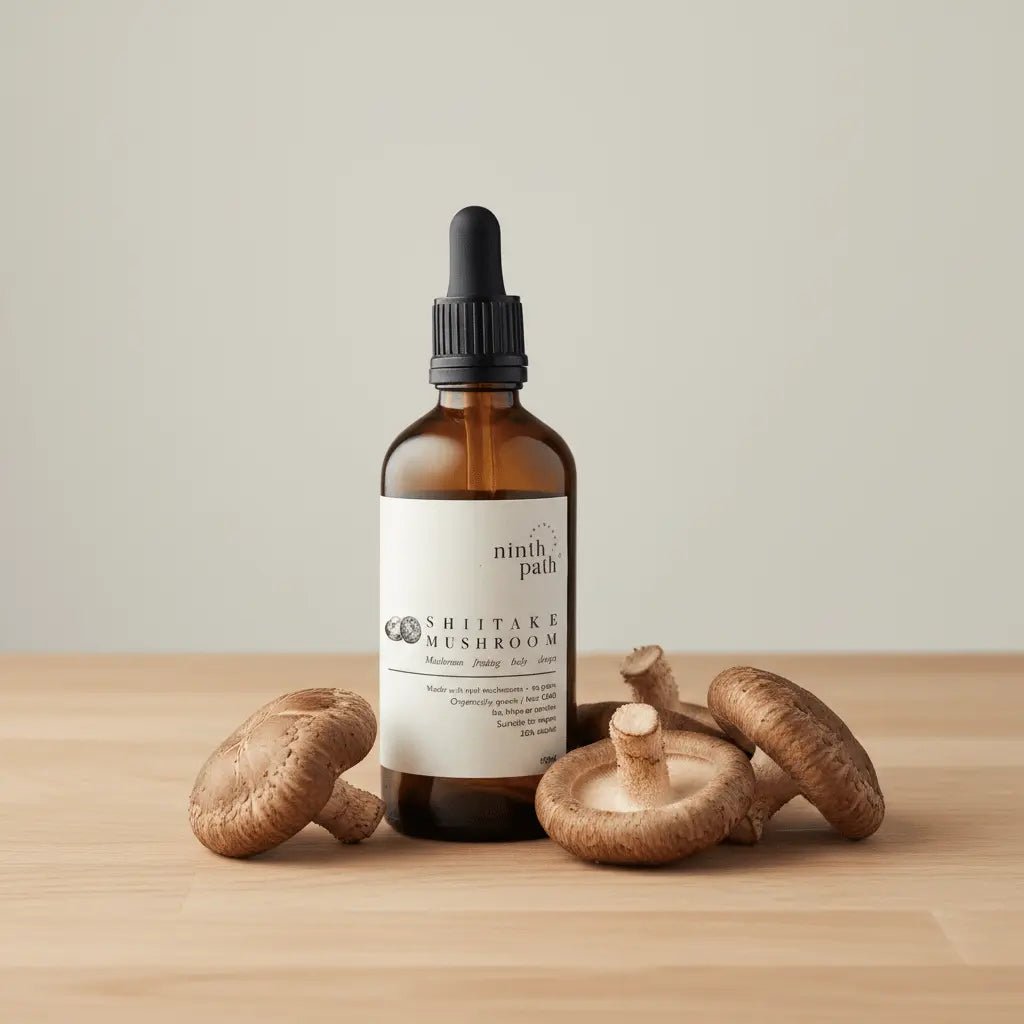 Shiitake Drops — Vitality & Nourishment - Mushroom Supplements - valley-botanicals.com