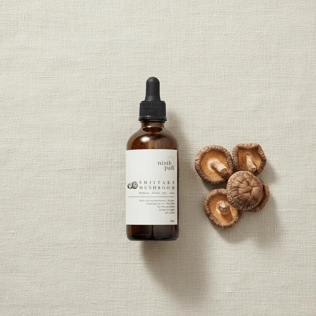 Shiitake Drops — Vitality & Nourishment - Mushroom Supplements - valley-botanicals.com