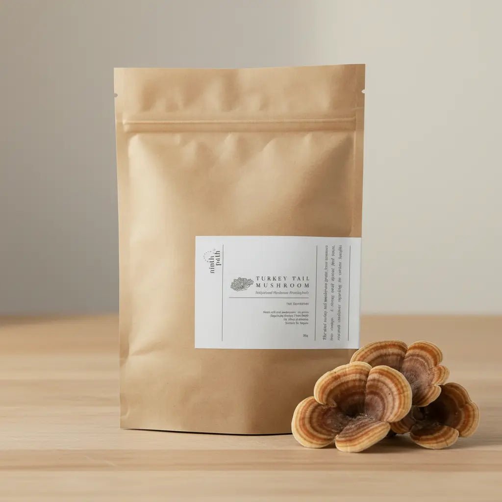 Turkey Tail Powder — Immune Support - Mushroom Supplements - valley-botanicals.com