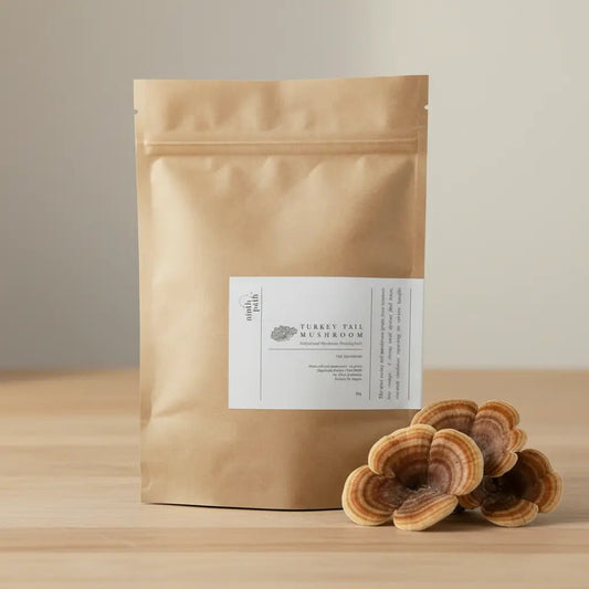 Turkey Tail Powder — Immune Support - Mushroom Supplements - valley-botanicals.com