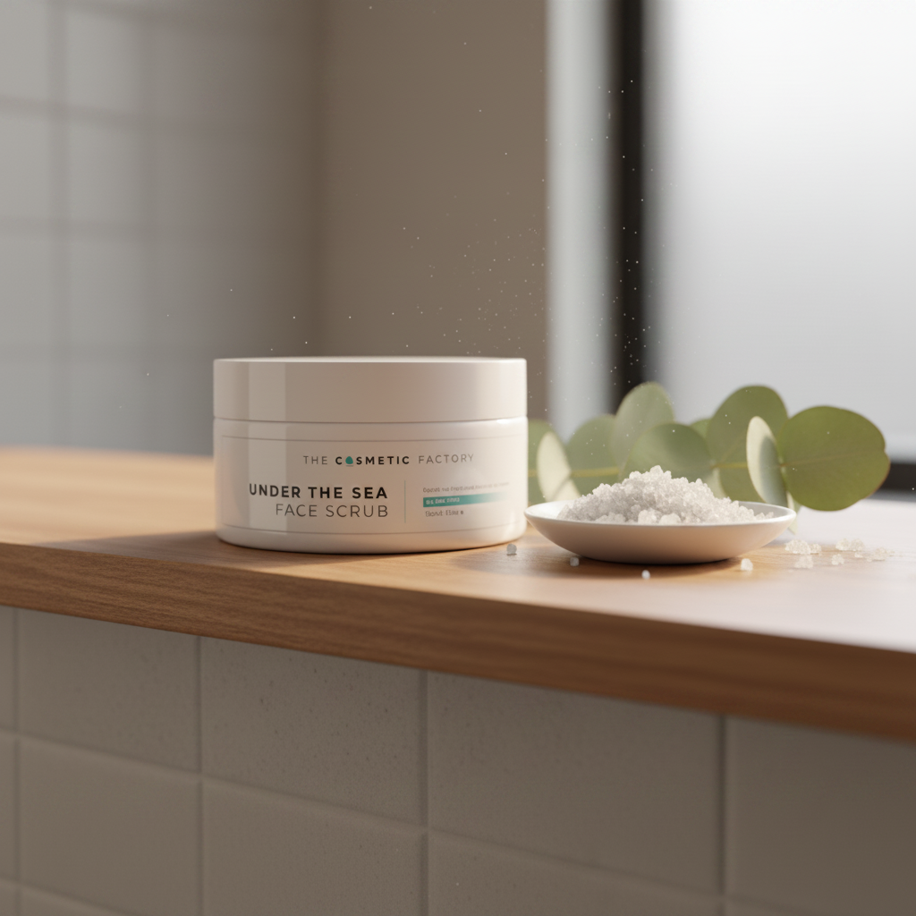 Under The Sea Face Scrub Shelf Shot